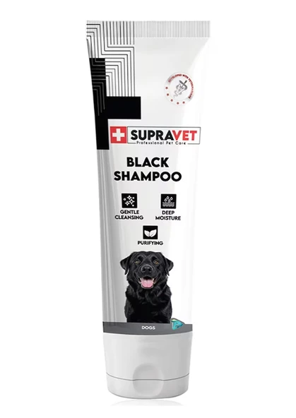 Supravet Black Siyah Tüylü Köpek Şampuanı 200 Ml ürün görseli 1