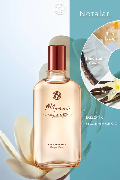Yves Rocher Monoi Edt - 100 ml - Resim 2