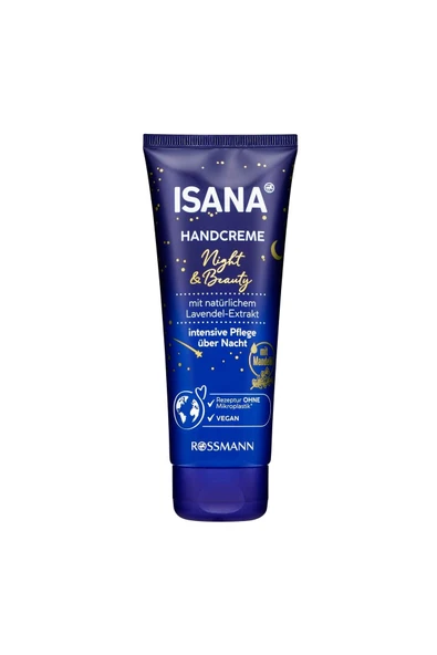 ISANA Tüp El Kremi Night & Beauty 100 Ml ürün görseli 1
