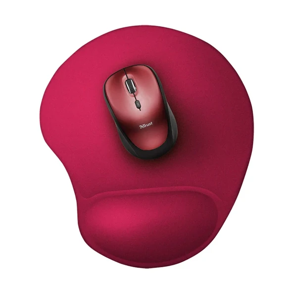 Trust 20429 Bigfoot Jel Mousepad,Kırmızı ürün görseli 1