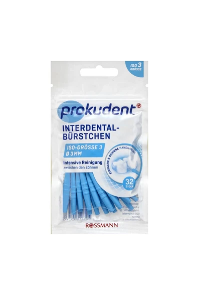 prokudent 0,6 Mm Arayüz Fırçası 32 Adet ürün görseli 1