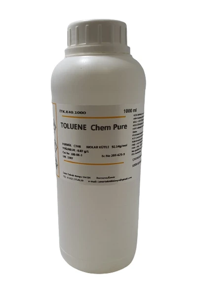 İzmir Teknik Toluen (Rapid Tiner) Chem Pure 1 Litre ürün görseli 1