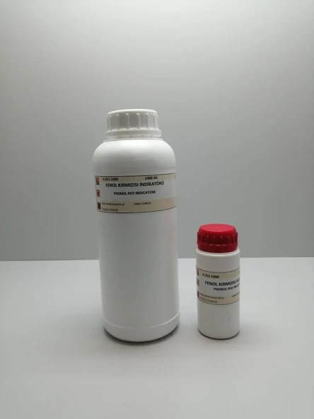 Phenol Red Fenol Kırmızısı Indikatör Solüsyon 100 Ml ürün görseli 1