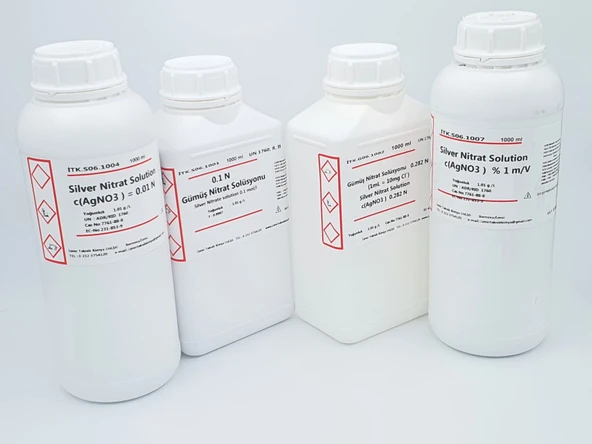 Izmir Teknik Gümüş Nıtrat Solüsyonu 0,05 N-1000 Ml ürün görseli 1
