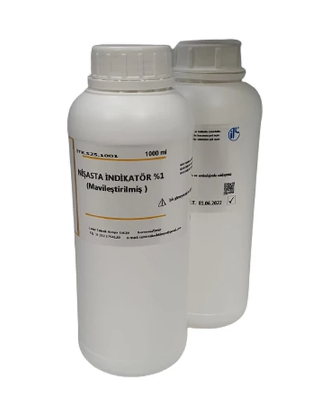 Izmir Teknik Nişasta Indikatör Mavileştirilmiş %1 -1000 Ml ürün görseli 1