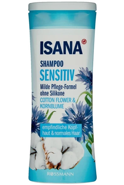 ISANA Şampuan Pamuk Ve Mavi Kantaron 300 Ml ürün görseli 1