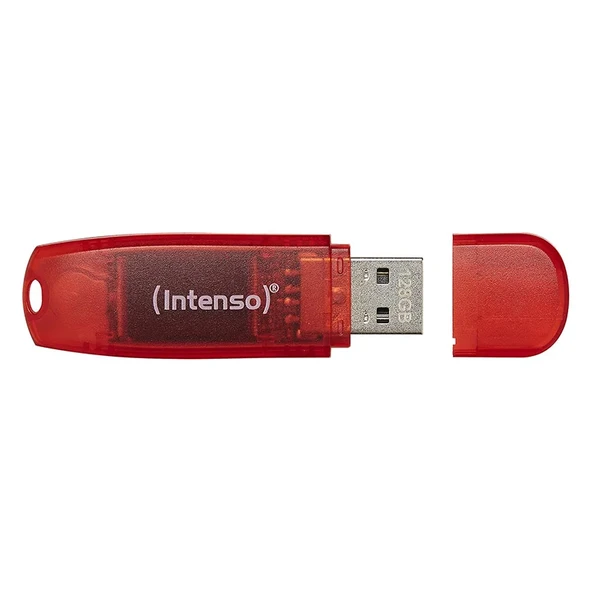 Intenso USB 2.0 128 GB Rainbow Line Bellek - Resim 7