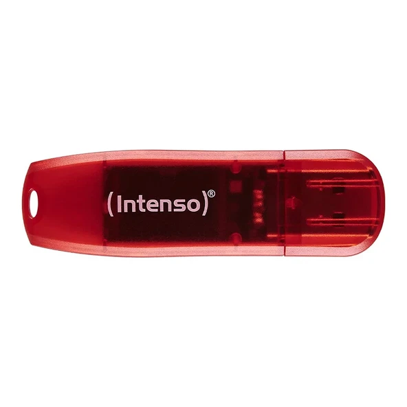 Intenso USB 2.0 128 GB Rainbow Line Bellek - Resim 2