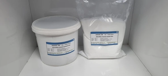 Izmir Teknik Aerosil 200 - %99 Kolloidal Silikon Dioksit 1Kg ürün görseli 1