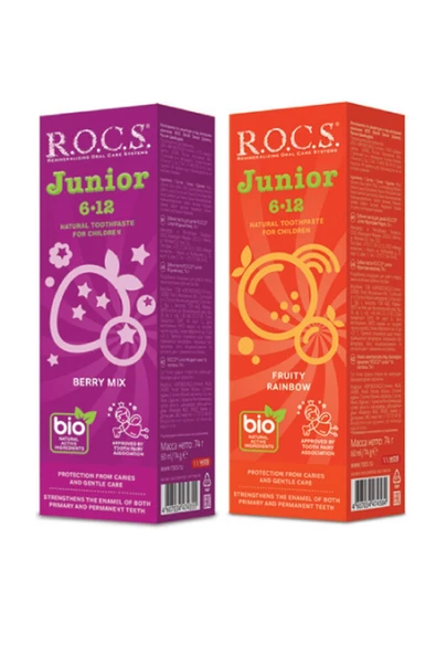R.O.C.S. Junıor Florürsüz 6-12 Yaş 2li Karma Tad Seti - 74g X 2 Adet ürün görseli 1