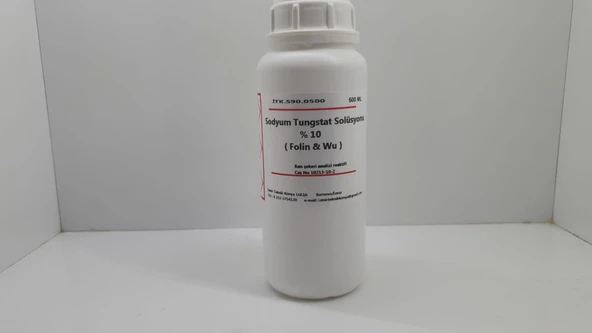 Izmir Teknik Sodyum Tungstat Çözeltisi % 10 M-V Folin&Wu ürün görseli 1