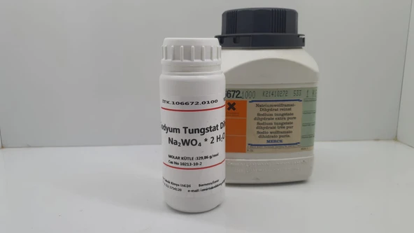 Izmir Teknik Sodyum Tungstat Dihidrat -100 Gr-Analitik Saflıkta ürün görseli 1