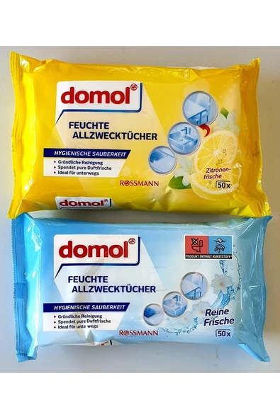 DOMOL Islak Temizlik Bezi Çok Amaçlı Set ürün görseli 1