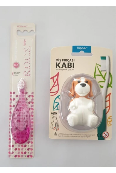 R.O.C.S. Rocs Diş Fırçası Ve Flipper Hijyenik Diş Fırça Kabı ürün görseli 1