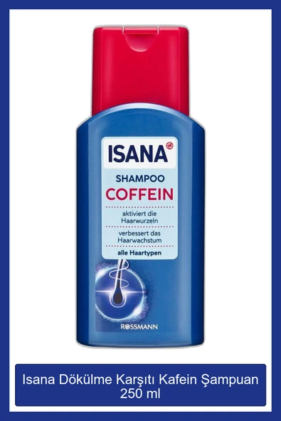 ISANA Dökülme Karşıtı Kafein Şampuan 250 Ml ürün görseli 1