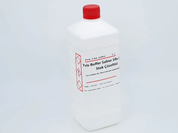 İzmir Teknik Tris Buffer Saline 10X ( Tbs) Stok Çözeltisi, 1 Lt ürün görseli 1