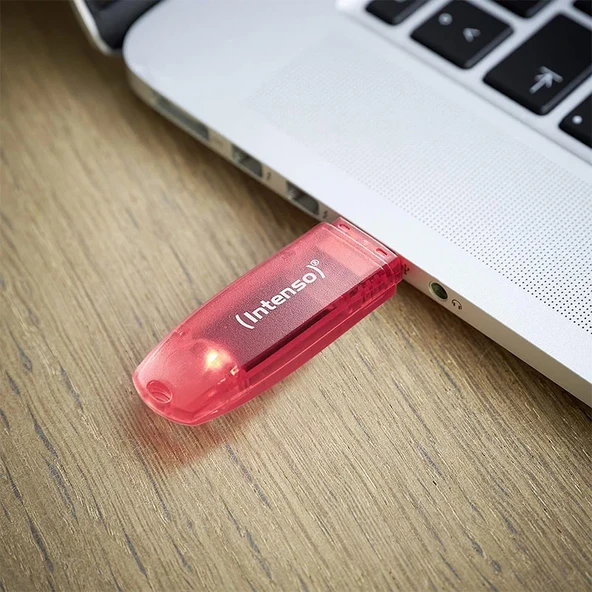 Intenso USB 2.0 128 GB Rainbow Line Bellek - Resim 6