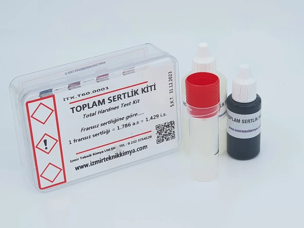 Izmir Teknik Toplam Sertlik Kiti Fransız Sertliği - Fr ürün görseli 1