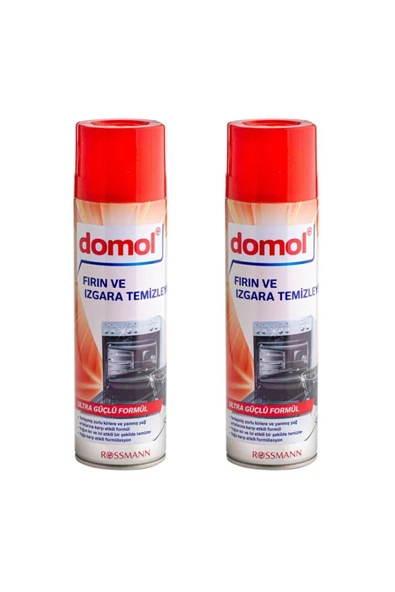 DOMOL Fırın Izgara Temizleyici Köpük 500 ml * 2 Adet ürün görseli 1