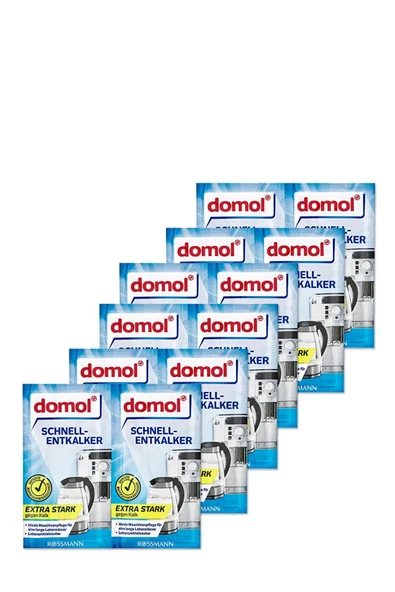DOMOL Kettle Kahve Makinesi Kireç Çözücü Toz 2'li Paket ( 6 Adet ) ürün görseli 1