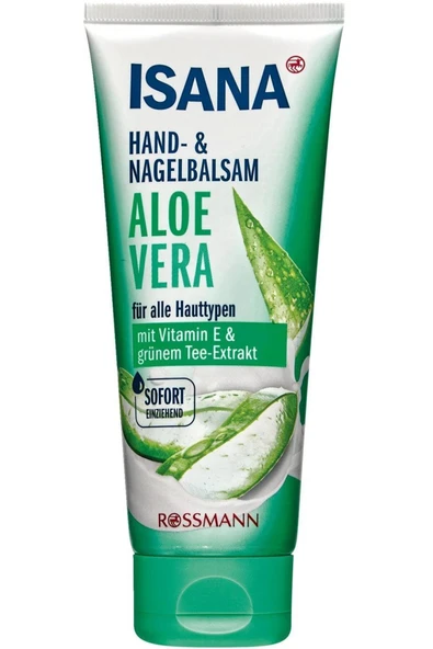 ISANA El Ve Tırnak Kremi Aloe Vera 100 Ml Kategori: El Kremi ürün görseli 1