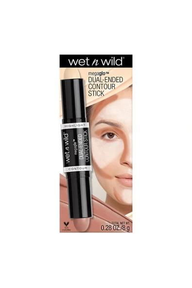 WET N WİLD Megaglo Dual Ended Contour Stick Kontür Light Medium - 4049775575111 ürün görseli 1