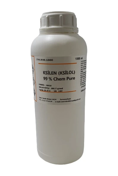 Izmir Teknik Ksilen Ksilol 99% Chem Pure -1 Lt ürün görseli 1