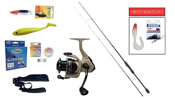 Daiwa RX Lure Game BF 2.70m 10-35gr&Okuma Outrax OR-4000SGA 1+1BB Spin Seti ürün görseli 1