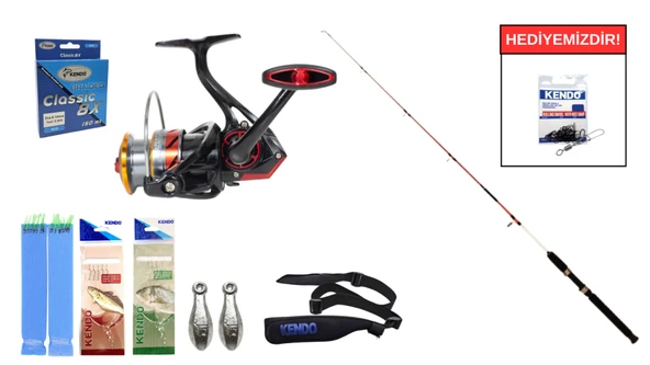 Remixon Tekno Boat 1.80m 50-100gr& Remixon Expert 6000 Tekne Seti ürün görseli 1