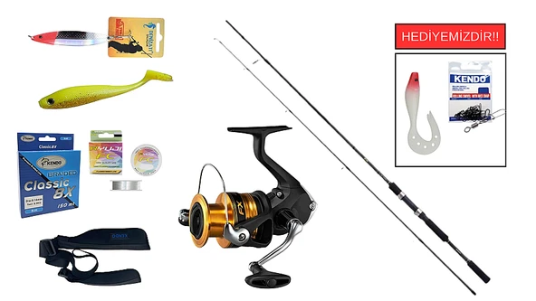 Shimano FX XT 2,70m 10-30g&Shimano FX C3000 Spin Seti ürün görseli 1