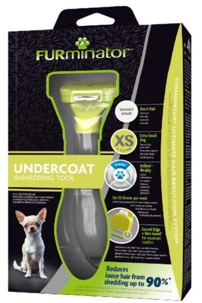 Furminator Kısa Tüylü Extra Küçük Irk Köpek Tarağı XS ürün görseli 1