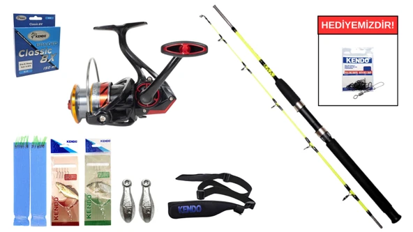 Remixon Pagrus 1.80m 60-120 gr&Remixon Expert 6000 Tekne Seti ürün görseli 1