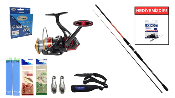 Shimano Sonora Boat Quiver 150 cm 50-150gr&Remixon Expert 6000 Tekne Seti ürün görseli 1