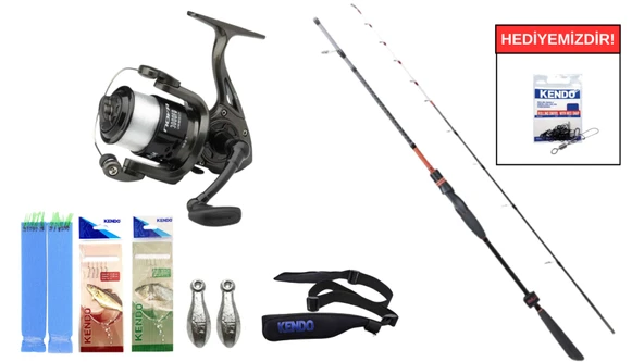 Ryuji Spectra SP 1.85m 50-300gr&Dam Nova 6000 FD Tekne Seti ürün görseli 1