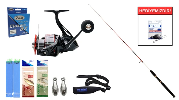 Remixon Tekno Boat 1.50m 50-100gr &Ryuji Raptor 6000D Tekne Seti ürün görseli 1
