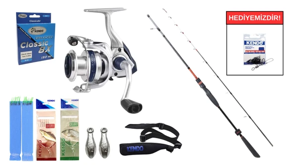 Ryuji Spectra SP 1.85m 50-300gr&Okuma ARIA-6000a Tekne Seti ürün görseli 1