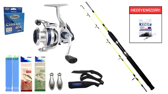 Remixon Pagrus 1.80M 60-120gr&Okuma ARIA-6000a Tekne Seti ürün görseli 1