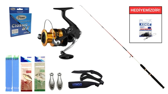 Remixon Tekno Boat 1.80m 50-100gr&Shimano FX 4000 FC Tekne Seti ürün görseli 1