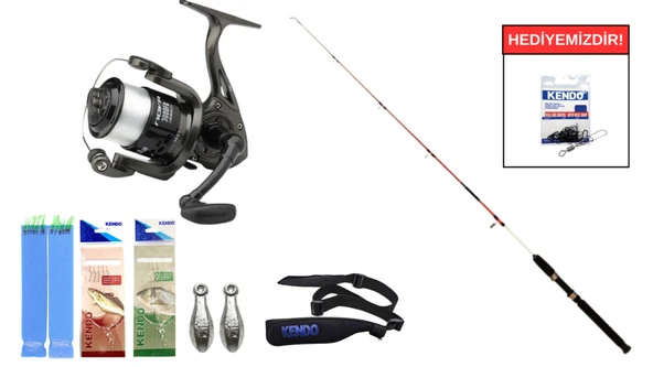 Remixon Tekno Boat 1.80m 50-100gr&Dam Nova 6000 FD Tekne Seti ürün görseli 1