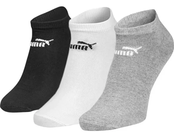 Puma 947109 Elements 3 Pack 3 Parça-Adet Unisex Çorap - Resim 3