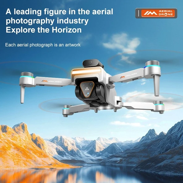 Aerial M4 Engel Tanıma Sensörlü, Katlanabilir Drone - Resim 4