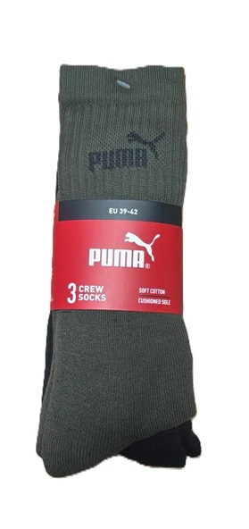 Puma 947110 Elements Crew So 3 Pack 3 Parça-Adet Unisex Çorap - Resim 2