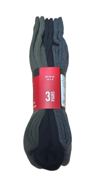 Puma 947110 Elements Crew So 3 Pack 3 Parça-Adet Unisex Çorap - Resim 3