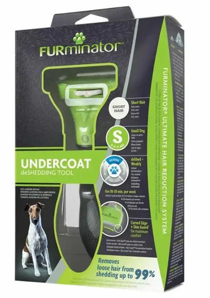 Furminator Kısa Tüylü Küçük Irk Köpek Tarağı S ürün görseli 1