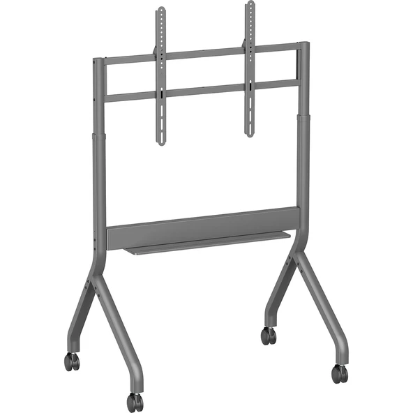 Slimlift Motorlu Tv Standı 55-90 Inç | 90 kg Kapasiteli | Uzaktan Kumandalı | Profesyonel Tekerlekli Tv Sehpası ürün görseli 1