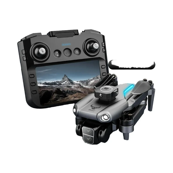 T7 Pro Drone HD Çift Kameralı Katlanabilir Drone - Resim 2