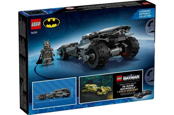 LEGO Super Heroes 76331 Batman v Superman Batmobile - Resim 2