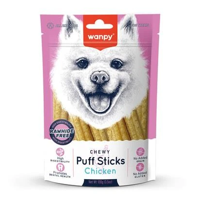 Wanpy Tahılsız Tavuklu Köpek Çiğneme Ödülü 100 Gr ürün görseli 1