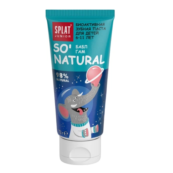 Splat Junior Bubble Gum 6-11 Yaş Çocuk Diş Macunu 55 ml ürün görseli 1
