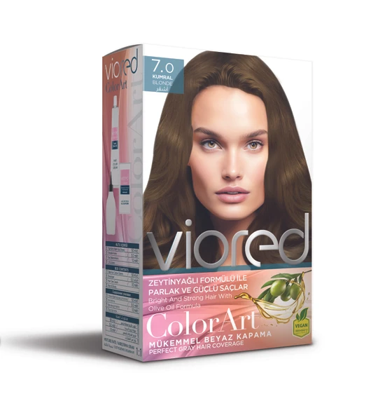 viored ColorArt Set Saç Boyası 7.0 Kumral ürün görseli 1